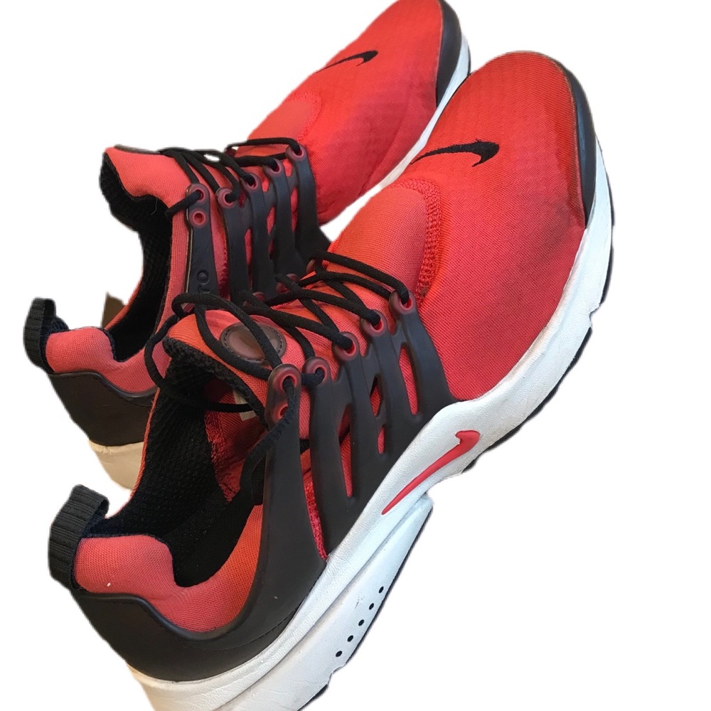 Nike Air Presto Essential 848187-006 Black Red Running Shoes Men’s 13